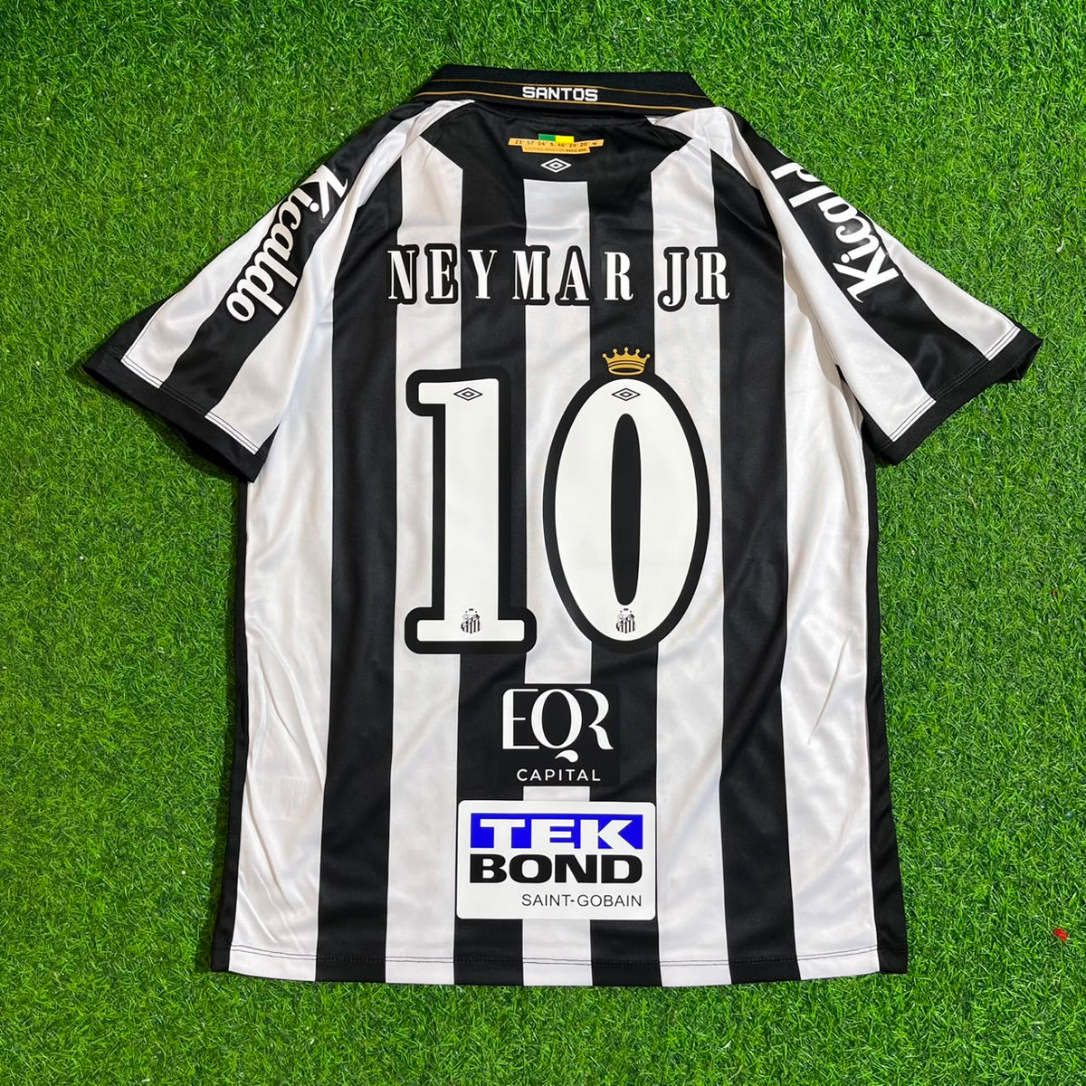 Neymar Jr Santos FC 2027 New Season Away Football Jersey – Back View