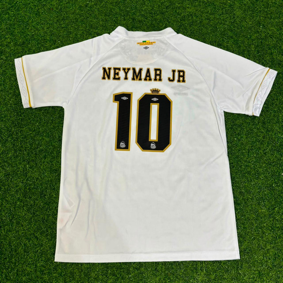 Neymar Jr Santos FC 2026-2027 New Season Kids Football Jersey – Detailed View