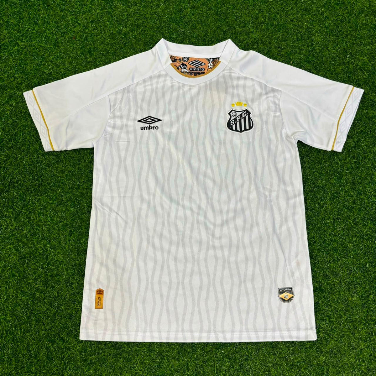 Neymar Jr Santos FC 2026-2027 New Season Football Jersey – Front View