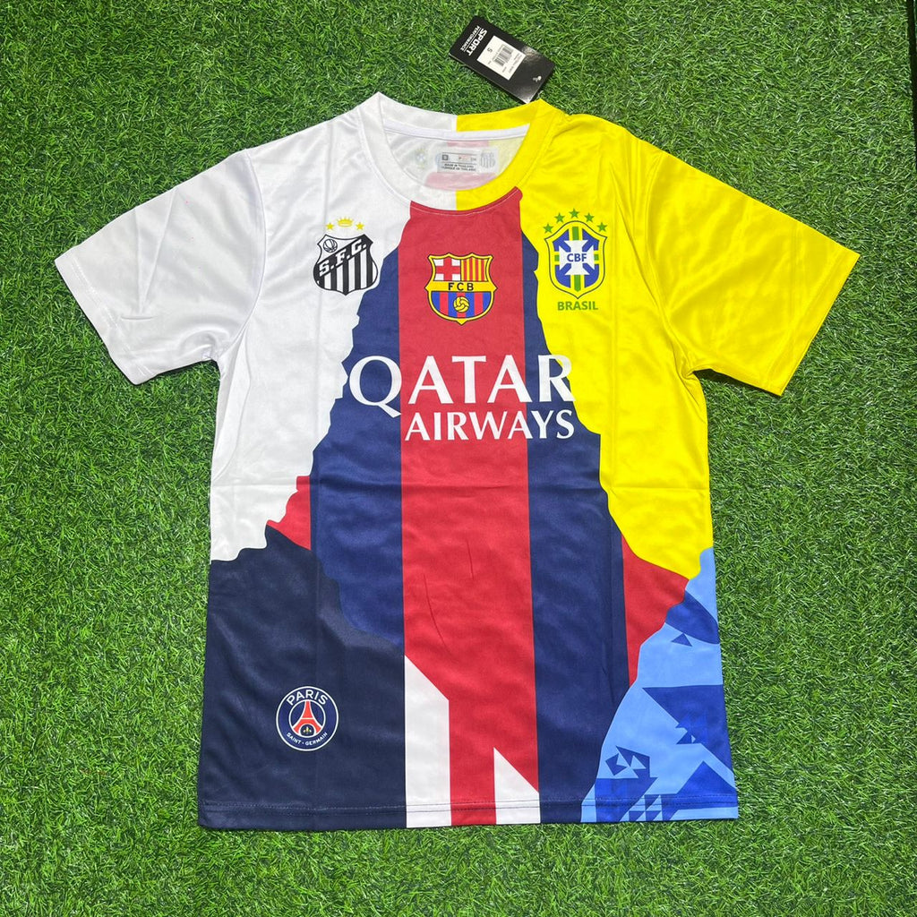 Neymar Jr Special Edition Combo Legend All Team Football Jersey – Front View
