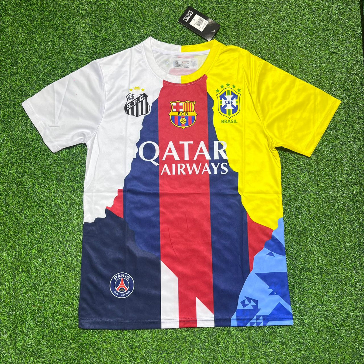Neymar Jr Special Edition Combo Legend All Team Football Jersey – Front View