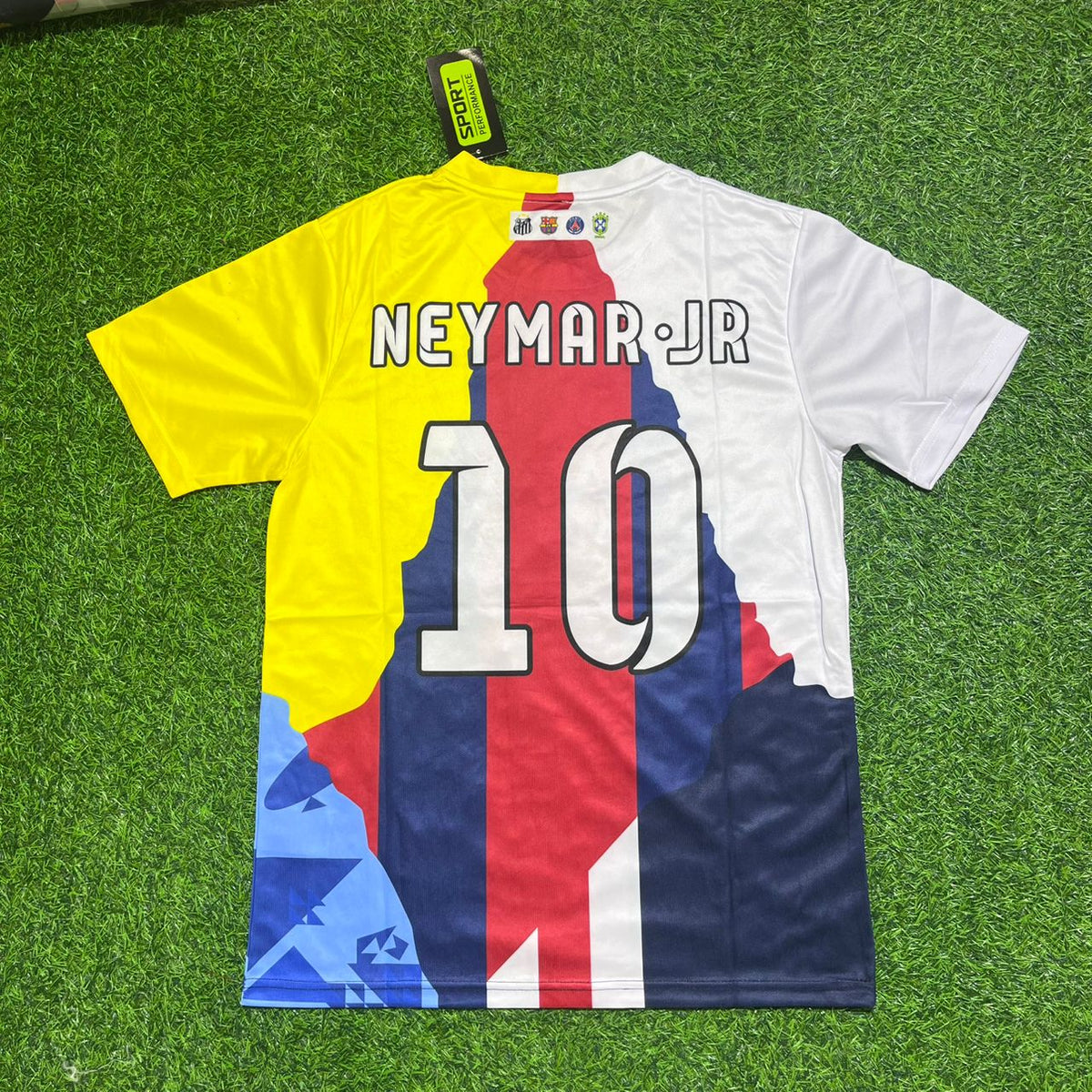 Neymar Jr Special Edition Combo Legend All Team Football Jersey – Back View