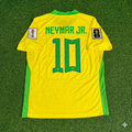 Brazil 2026 World Cup New Season Football Jersey – Neymar Jr 10 – Back View