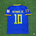 Brazil 2026 World Cup Blue New Season Football Jersey – Neymar Jr 10 – Back View