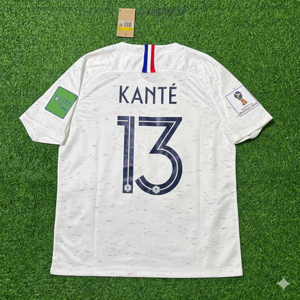 France 2018 World Cup Kit Jersey – N'Golo Kanté 13- – Front View