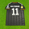 Germany 2026 World Cup Black Style Football Jersey – Nick Woltemade 11# – Back View