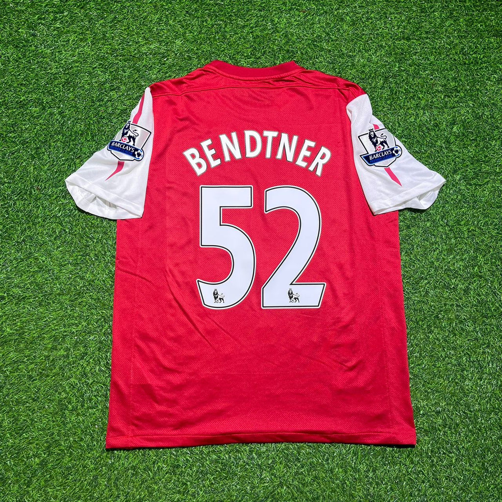 Arsenal 2010-2011 Retro Kit Jersey – Nicklas Bendtner LORD – Back View
