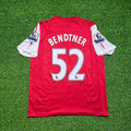 Arsenal 2010-2011 Retro Kit Jersey – Nicklas Bendtner LORD – Back View