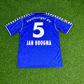Nico-Jan Hoogma Hamburger SV 2000-2001 Retro Heimtrikot Rot – Back View