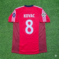 Bayern München 2002/2003 Season Home Red Retro Jersey – Niko Kovac – Back View