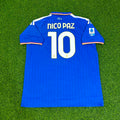 Nico Paz COMO 2027 New Season Football Jersey – Back View
