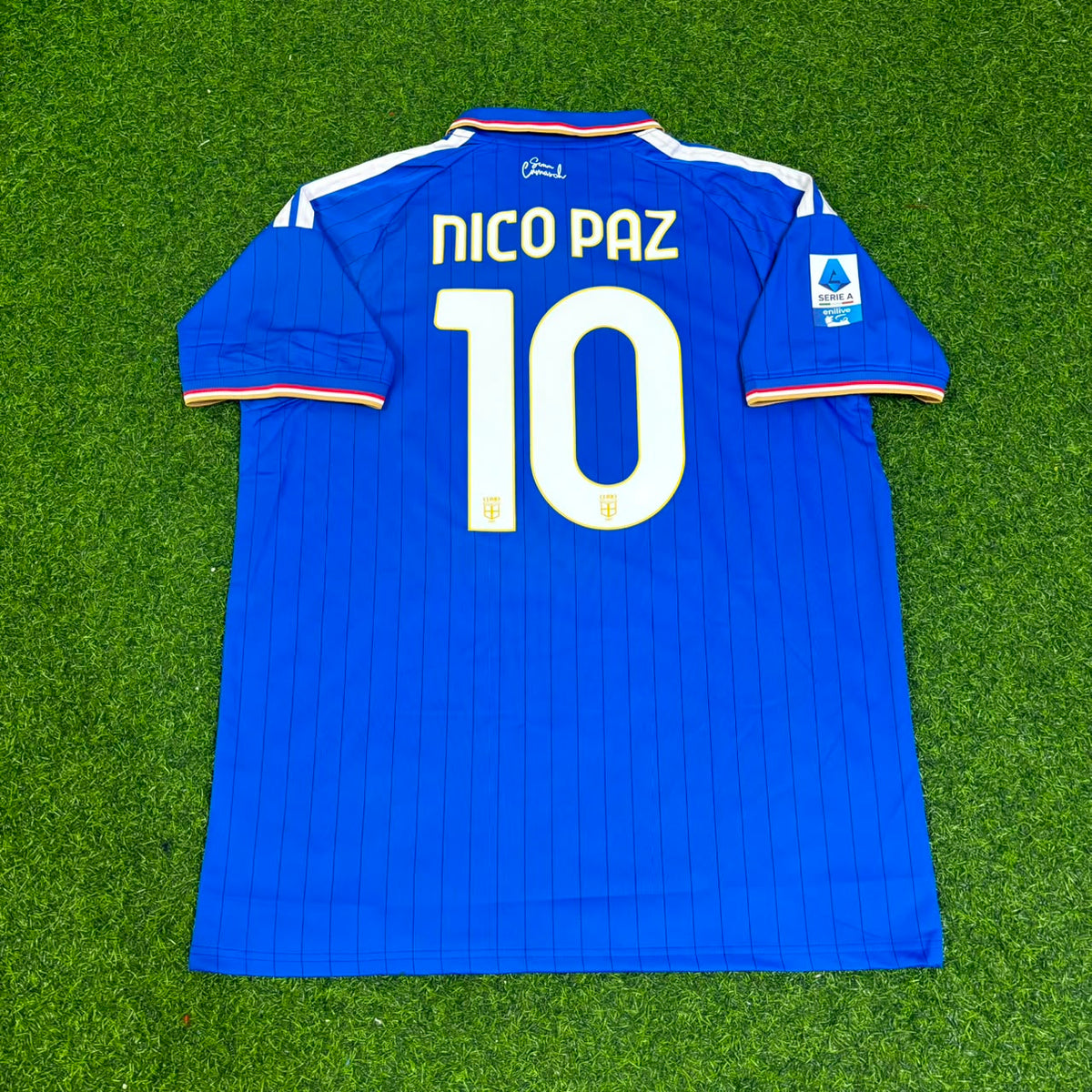 Nico Paz COMO 2027 New Season Football Jersey – Back View