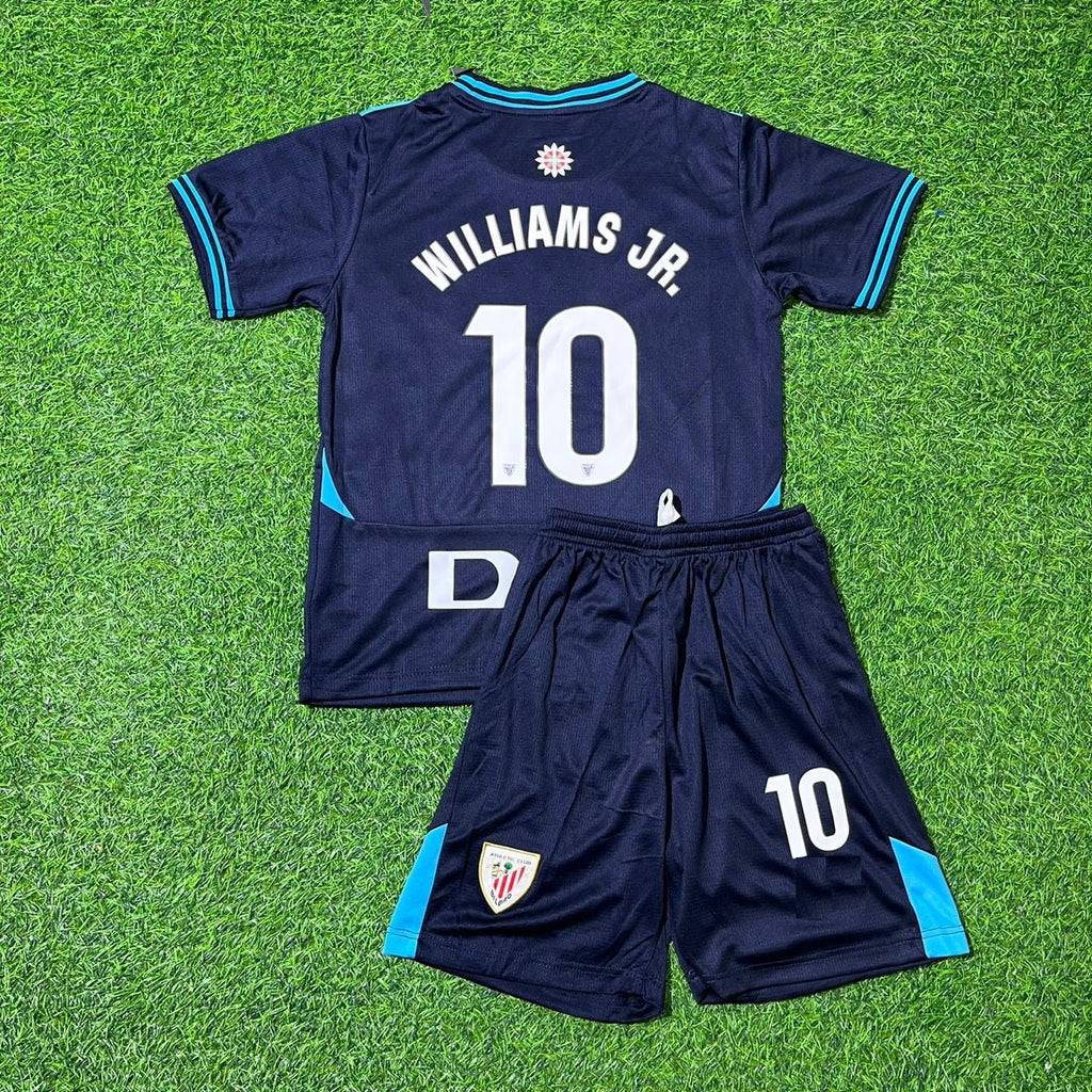 Nico Williams jr Athletic Bilbao 2026 New Season Football Jersey – Back View