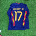 Nico Williams - Spain Commemorative Retro Football Jersey – Back View