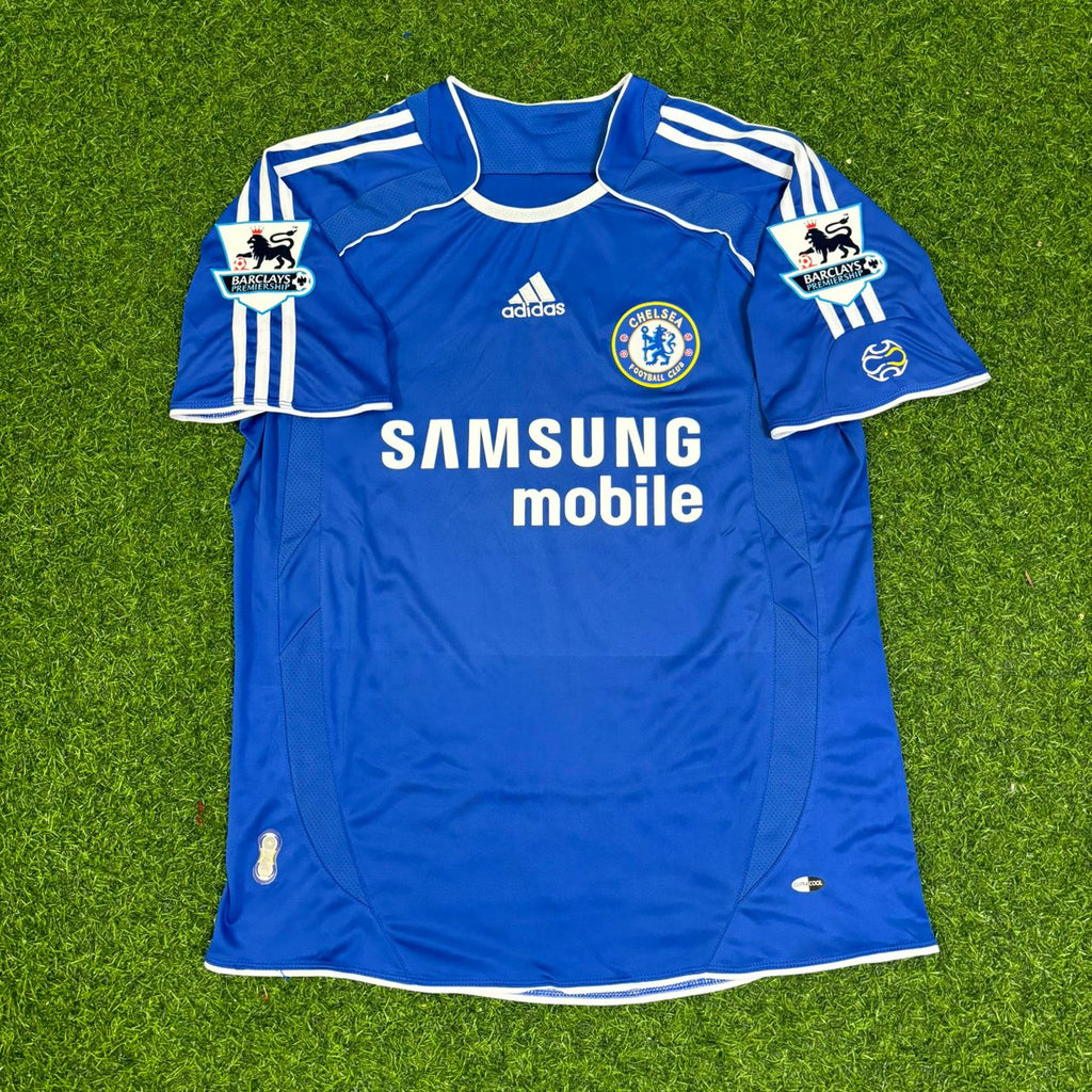 Nicolas Anelka – Chelsea 2006–2008 Season Retro Kit Jersey – | | – Front View