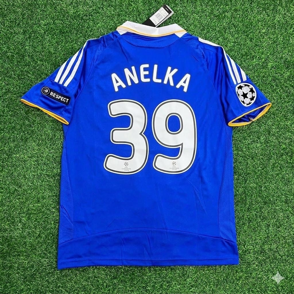 Chelsea 2008 Champhions League Final Jersey – Nicolas Anelka 39- – Back View