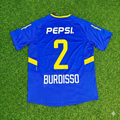2003 Nicolas Burdisso Boca Juniors 2004 Retro Football Jersey – Back View
