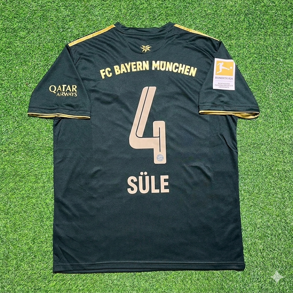 Bayern Munich 2021 2022 Oktoberfest Special Edition Jersey – Niklas Süle #4 – Back View