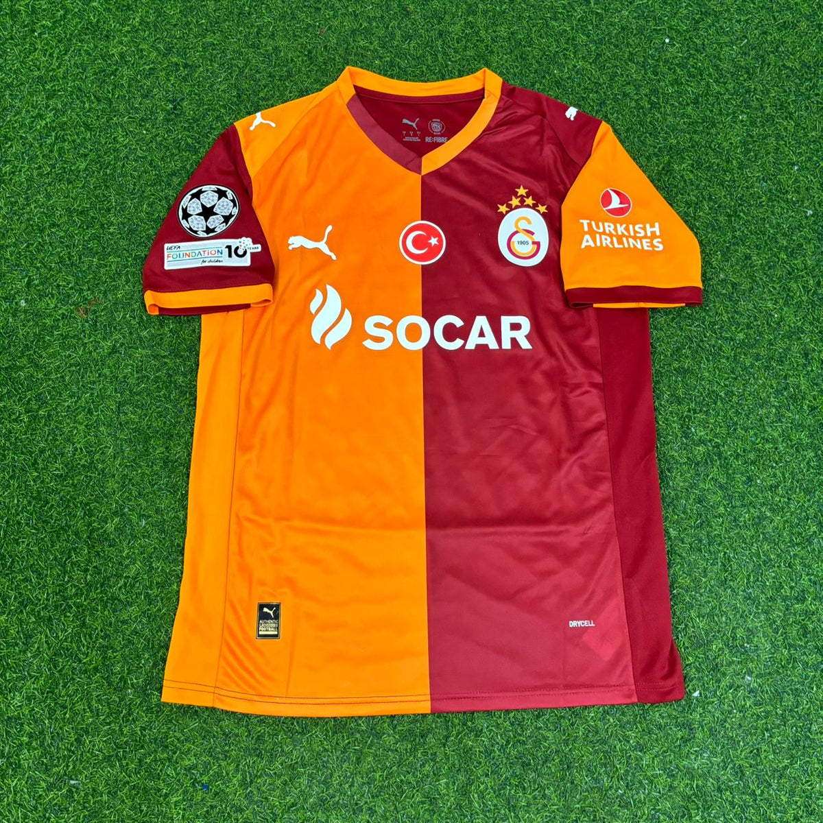Galatasaray 2026 Champions League Home New Season Football Jersey – NOA LANG – Front View
