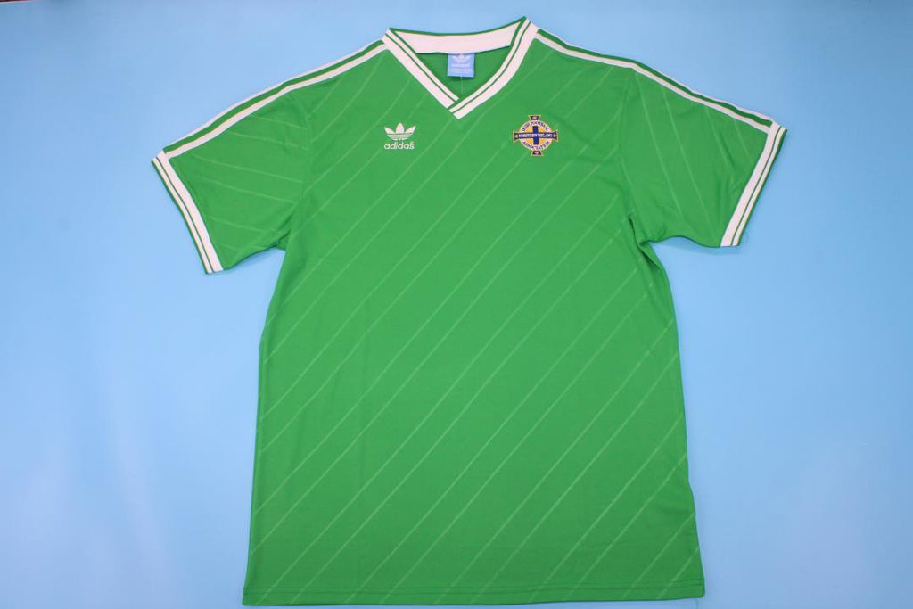 1988 Northern Ireland Home Retro Football Jersey – Front View