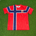 Norway 2026 World Cup Home Football Jersey – Back View