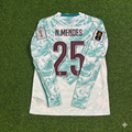Nuno Mendes #25 Portugal 2026 World Cup Away Long Sleeve Football Jersey – Back View