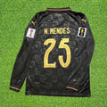 Portugal 2026 World Cup Home Long Sleeve Jersey – Nuno Mendes – Back View
