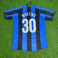 2004/05 Obafemi Martins Inter Milan Retro Football Jersey Collection – Back View