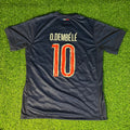 Ousmane Dembele #10 Jersey – | | – Back View