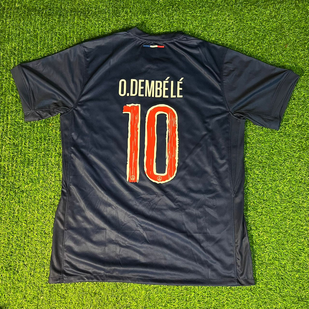 Ousmane Dembele #10 Jersey – | | – Front View