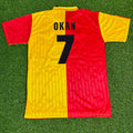 Galatasaray 1996/97 Retro Football Jersey – Okan Buruk – Back View