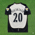 Manchester United 2001-2002 Reversible Retro Jersey – Ole Gunnar Solskjær #20 – Back View
