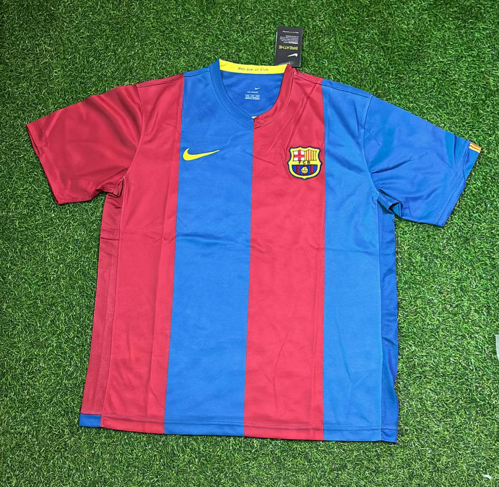Oleguer Presas Barcelona Retro 2006-07 Jersey – 4