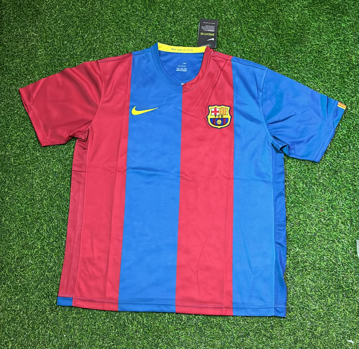 Oleguer Presas Barcelona Retro 2006-07 Jersey – 4