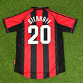 AC Milan 1999 Retro Football Jersey – Oliver Bierhoff 20- – Back View