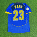 Juventus 2004-2005 Blue Retro Jersey | Kit | | – Olivier Kapo – Back View