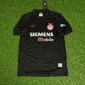 2004/05 Olympiacos Black Home Retro Football Jersey – Back View
