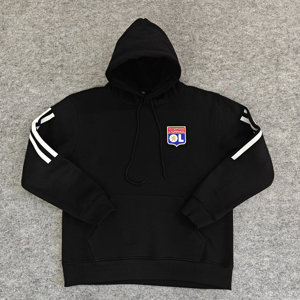 Olympique Lyonnais- Hoodie Winter Fleece- Football Kapuzenpullover Paradise Edition – 9