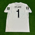 Ørjan Nyland Norway Goalkeeper 2026 World Cup White Football Jersey – Back View