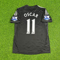 2013/14 Oscar Chelsea Black Retro Football Jersey – Back View