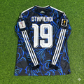 Nicolas Otamendi Argentina 2026 World Cup Long Sleeve Football Jersey – Back View