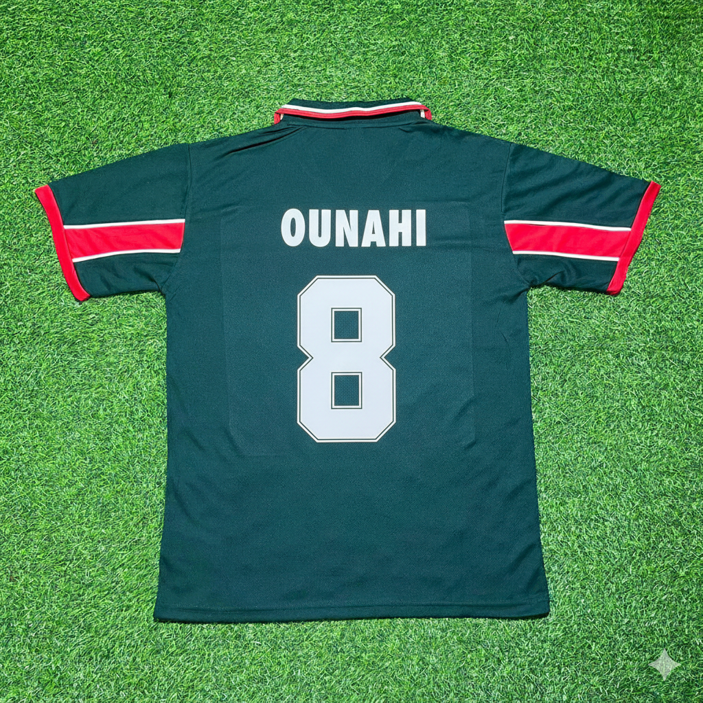 Azzedine Ounahi Morocco Home Retro Football Jersey – Back View
