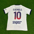 Ousmane Dembélé #10 Football Jersey – Back View