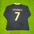 Ousmane Dembele #7 France Long Sleeve Football Jersey – Back View