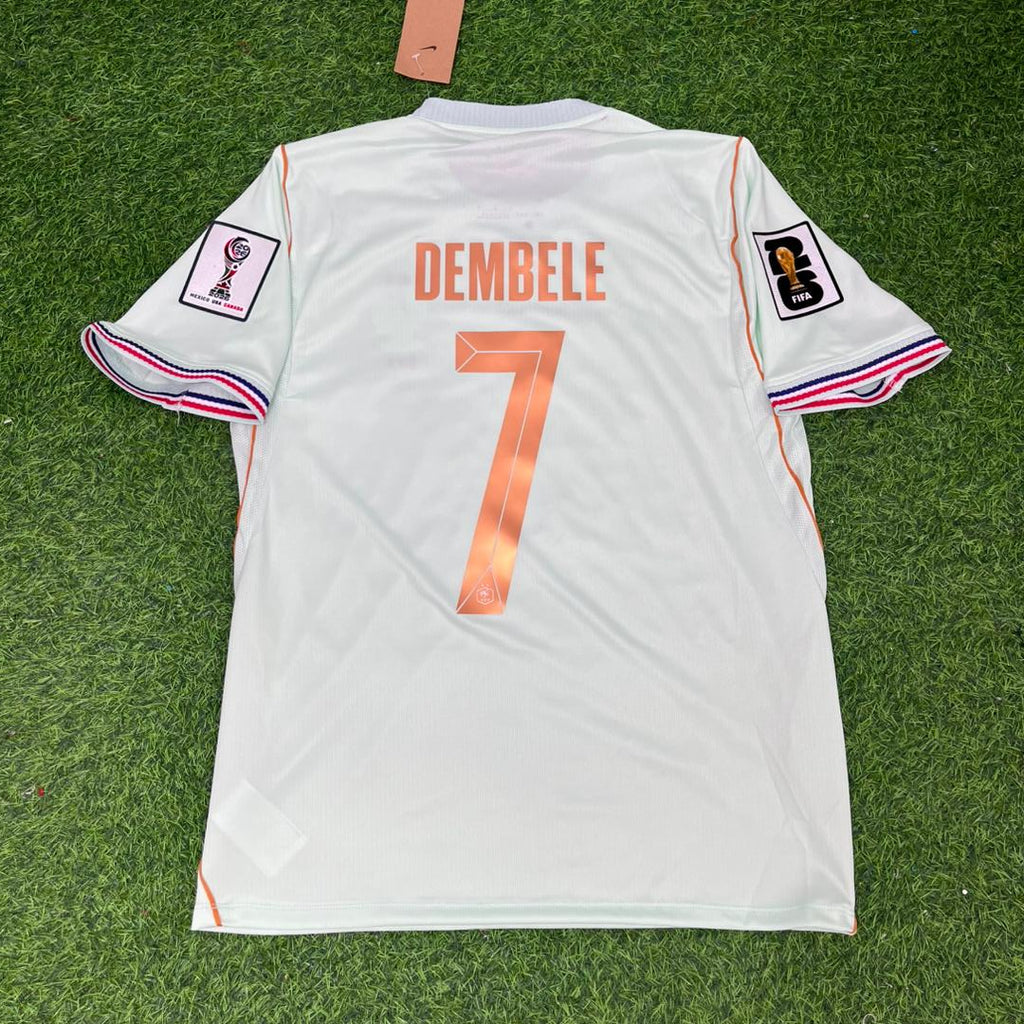France 2026 World Cup Away Football Jersey – Ousmane Dembele – 6