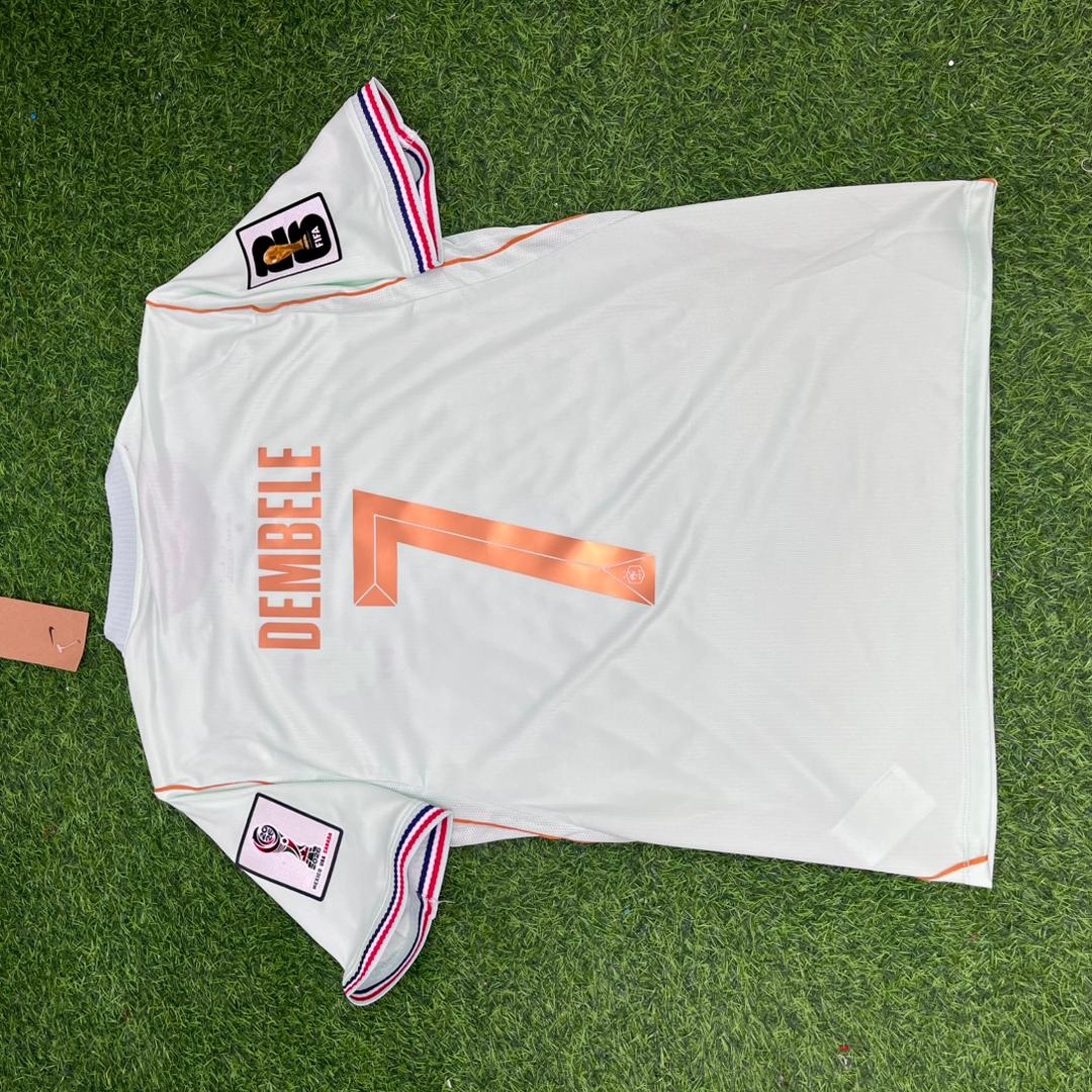 France 2026 World Cup Away Football Jersey – Ousmane Dembele – 6