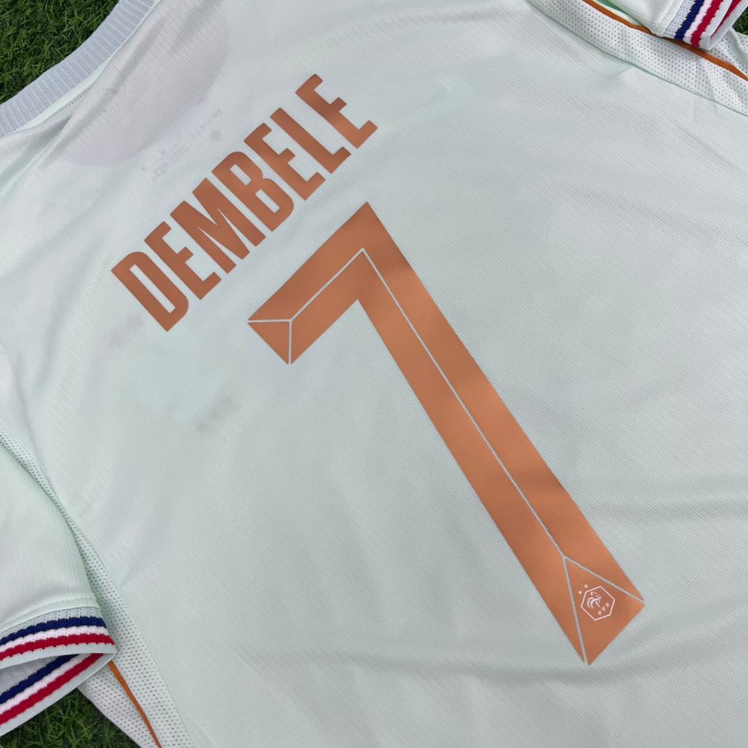 France 2026 World Cup Away Football Jersey – Ousmane Dembele – Detailed View
