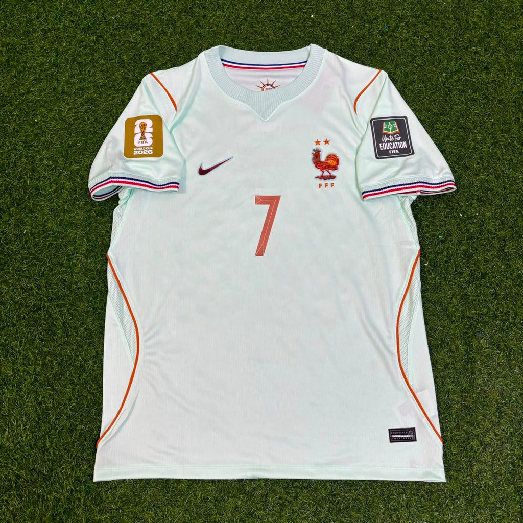 France 2026 World Cup Away Football Jersey – Ousmane Dembele – Front View