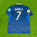 France 2026 World Cup Home Blue Football Jersey – Ousmane Dembélé #7 – Back View