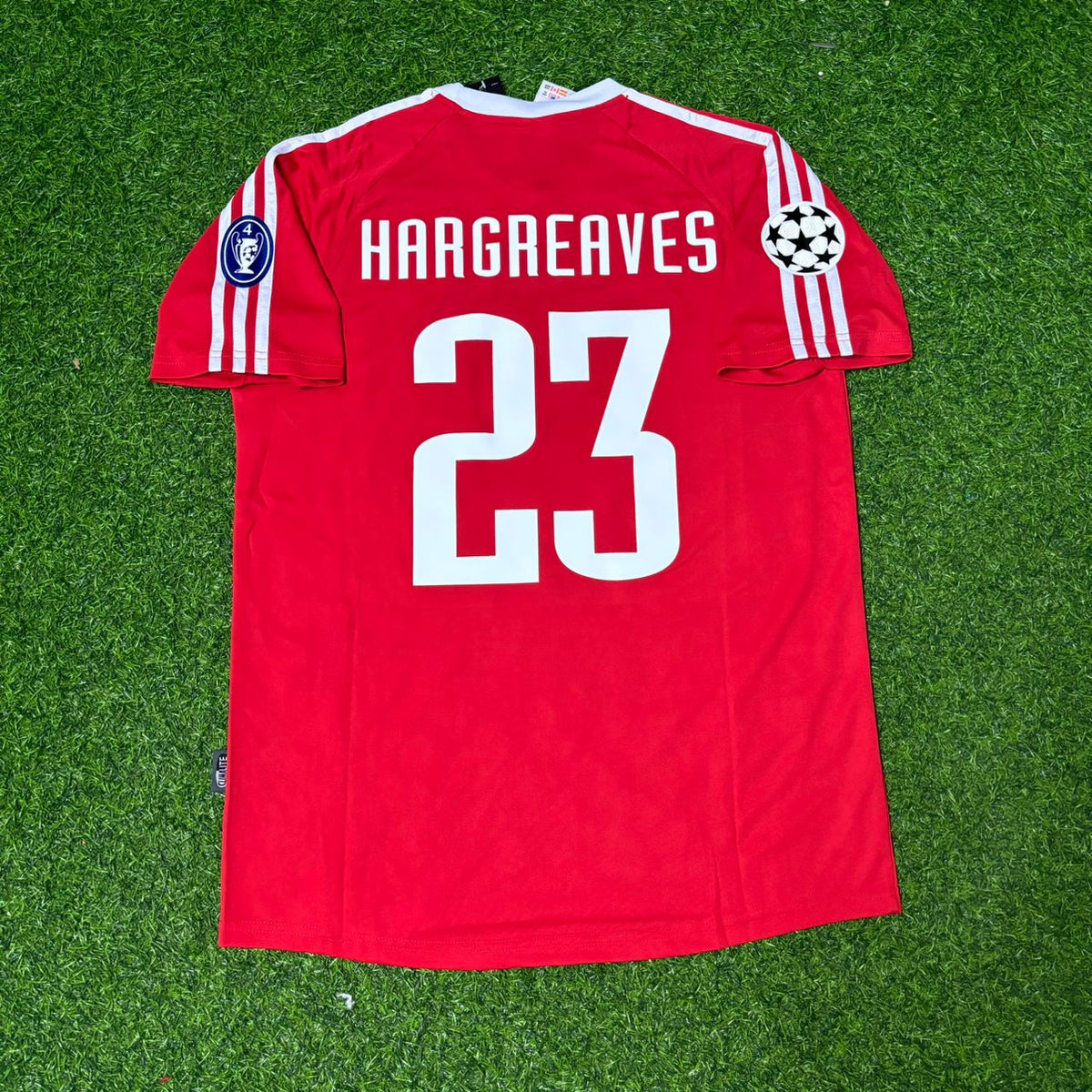 2000/01 Owen Hargreaves FC Bayern Munich Retro Football Jersey – Back View